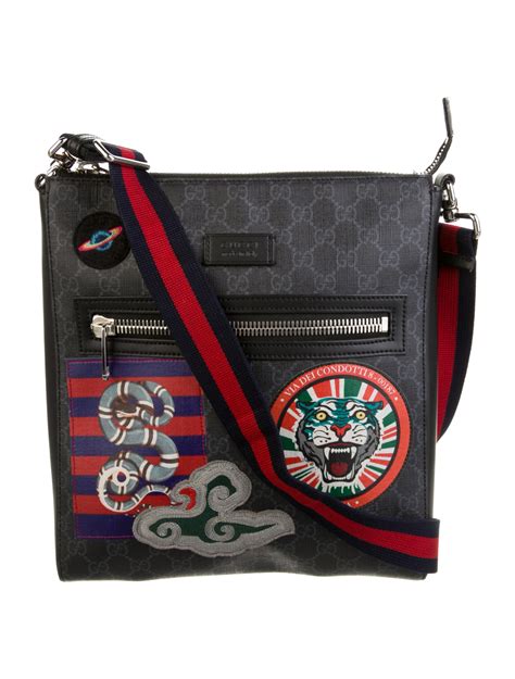 gucci messenger bag used|Meer.